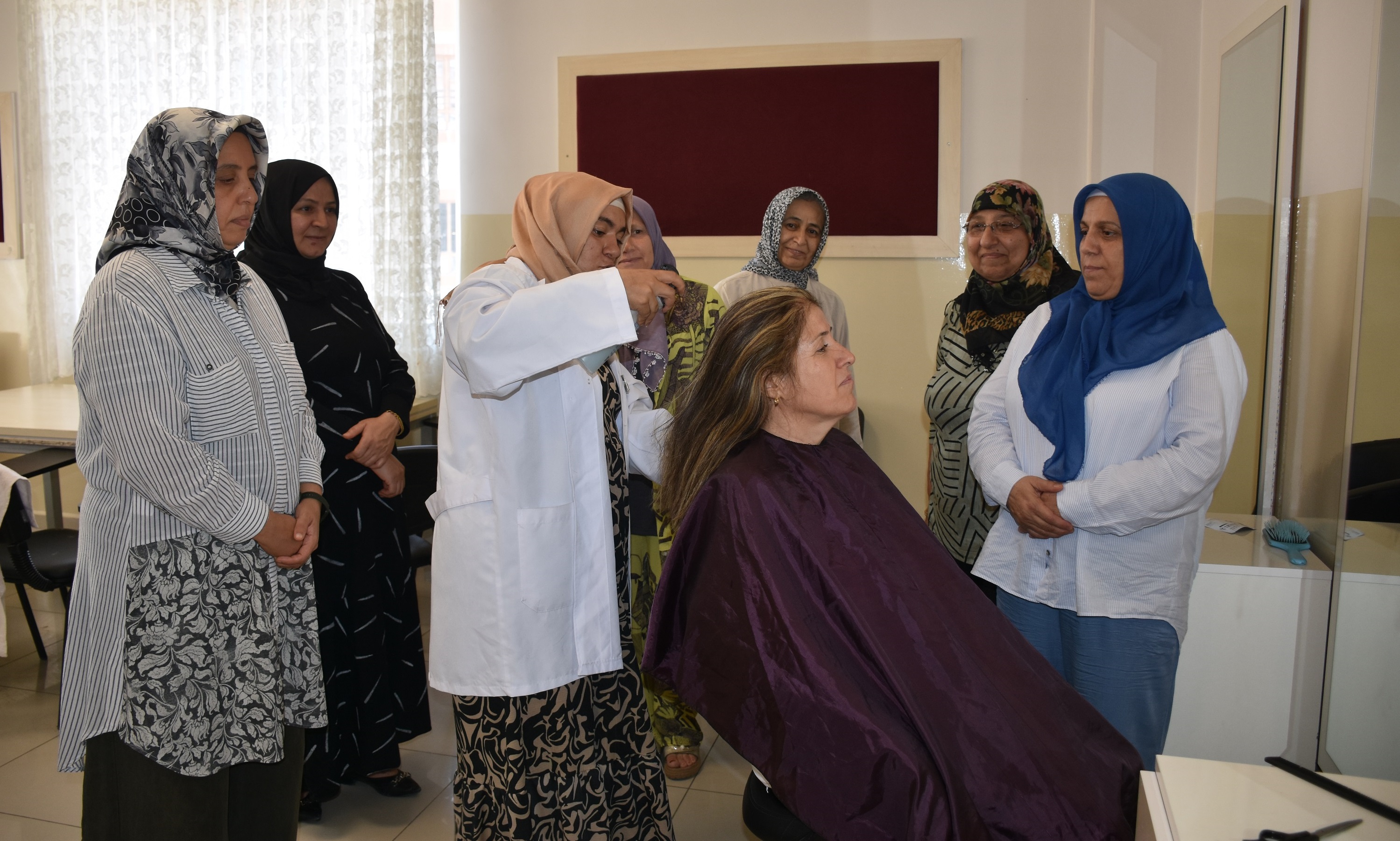 �ahinbeyli Kad�nlar Meslek ��reniyor