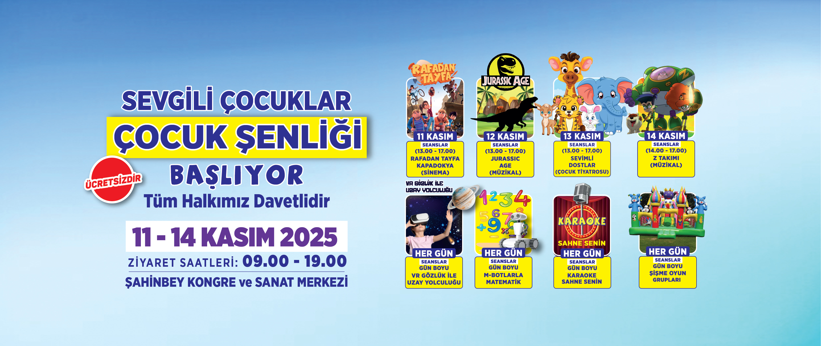 Ba�kan�m�zdan �ocuk �enli�ine Davet