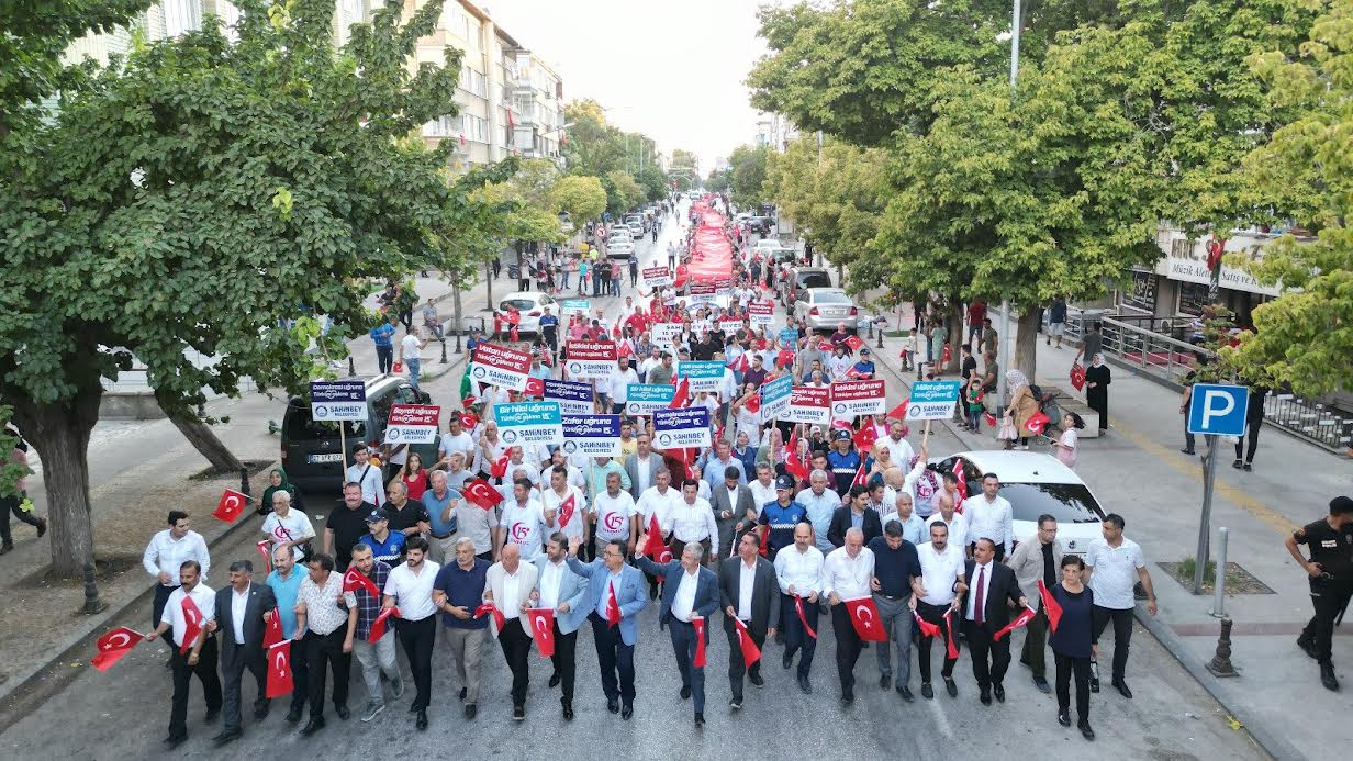 Belediyemizden 15 Temmuz Demokrasi Ve Milli Birlik Y�r�y���