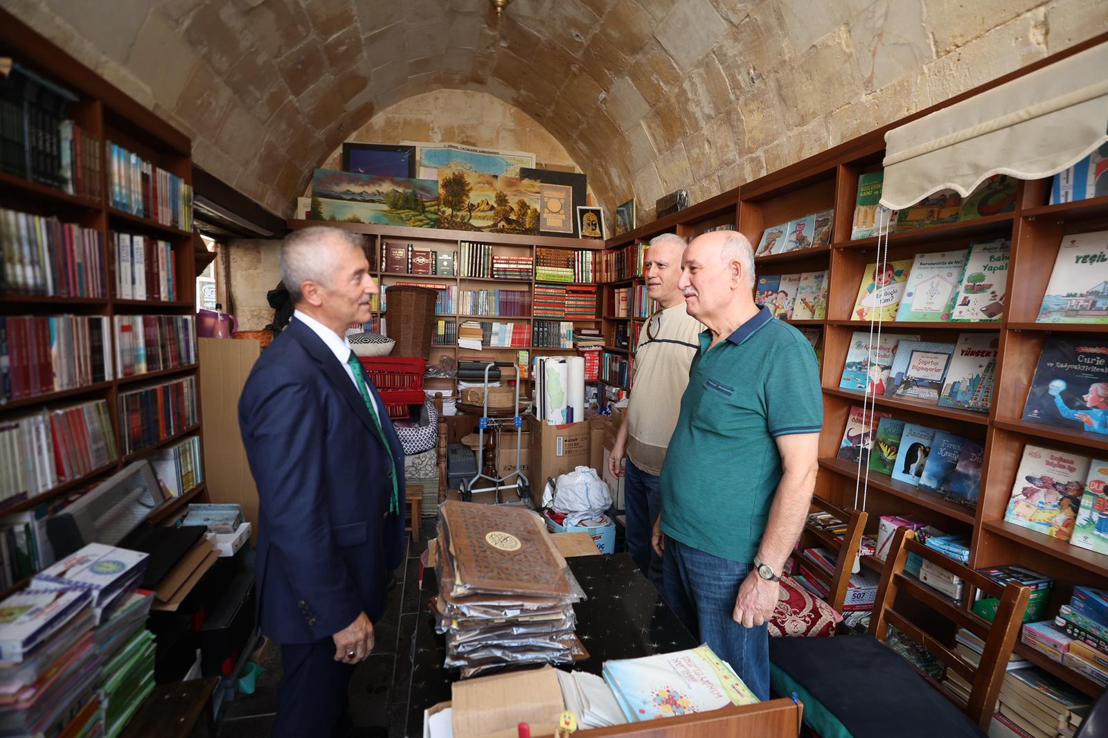 Ba�kan�m�z �ar�� Esnaf� ve Vatanda�larla Bulu�tu