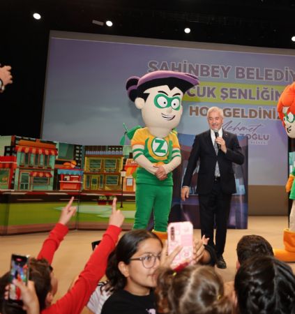 �ocuklar �ahinbey�de E�lendi 