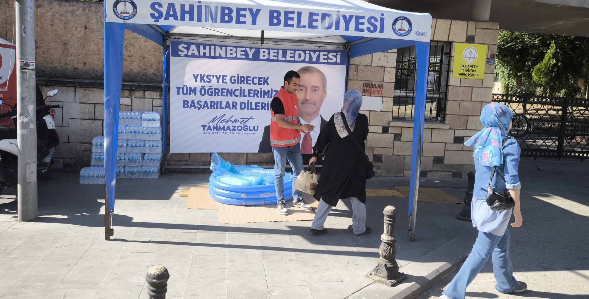 Belediyemiz ��rencileri Yaln�z B�rakmad�