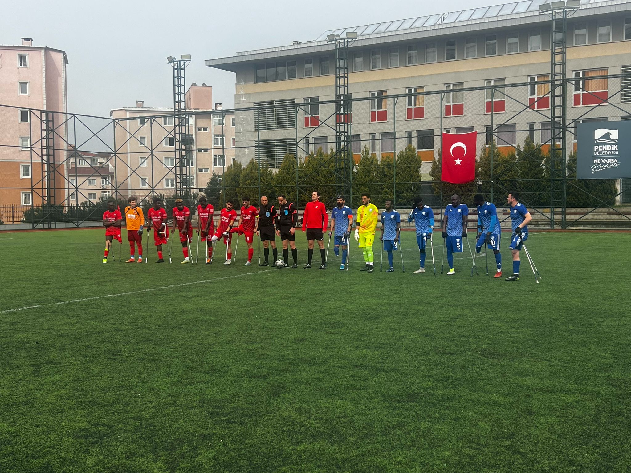 �ahinbey Ampute Ligin �kinci Yar�s�na Galibiyetle Ba�lad� 5-0