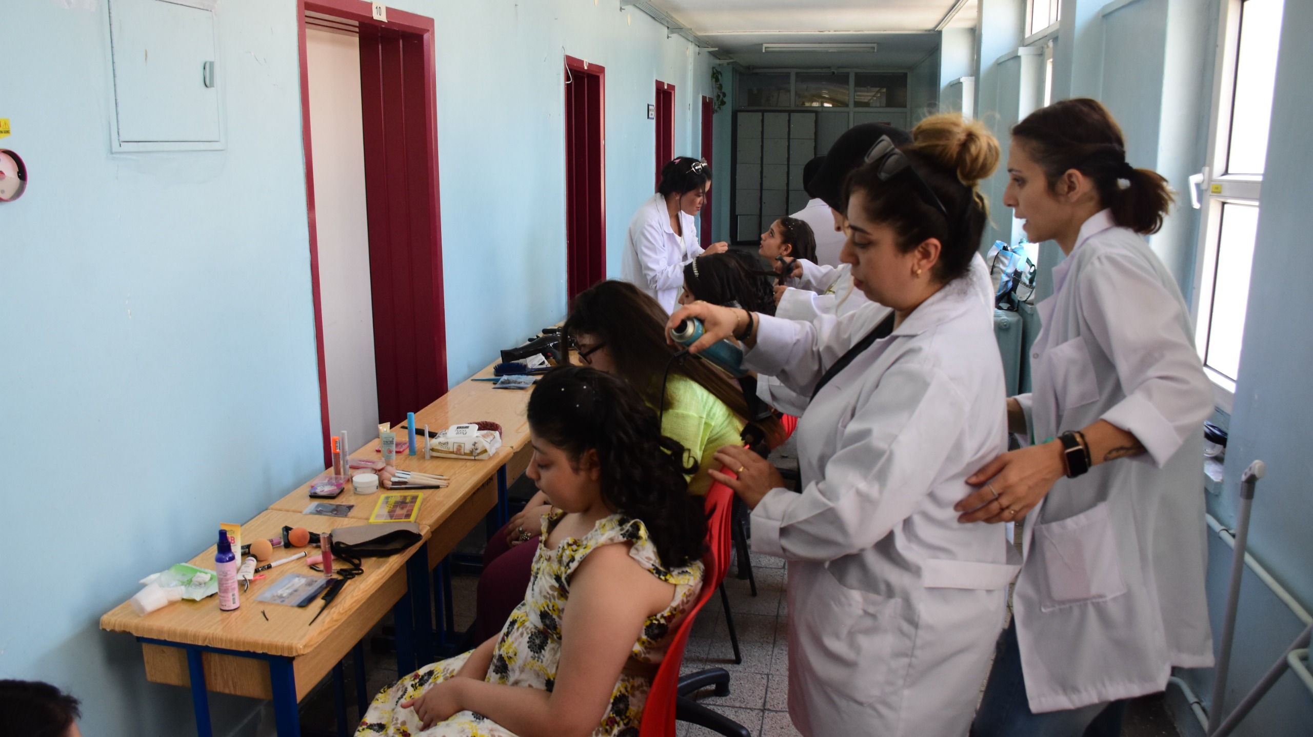 Belediyemiz Kursiyerleri G�rme Engelli ��rencilerin Mutlulu�una Ortak Oldu 