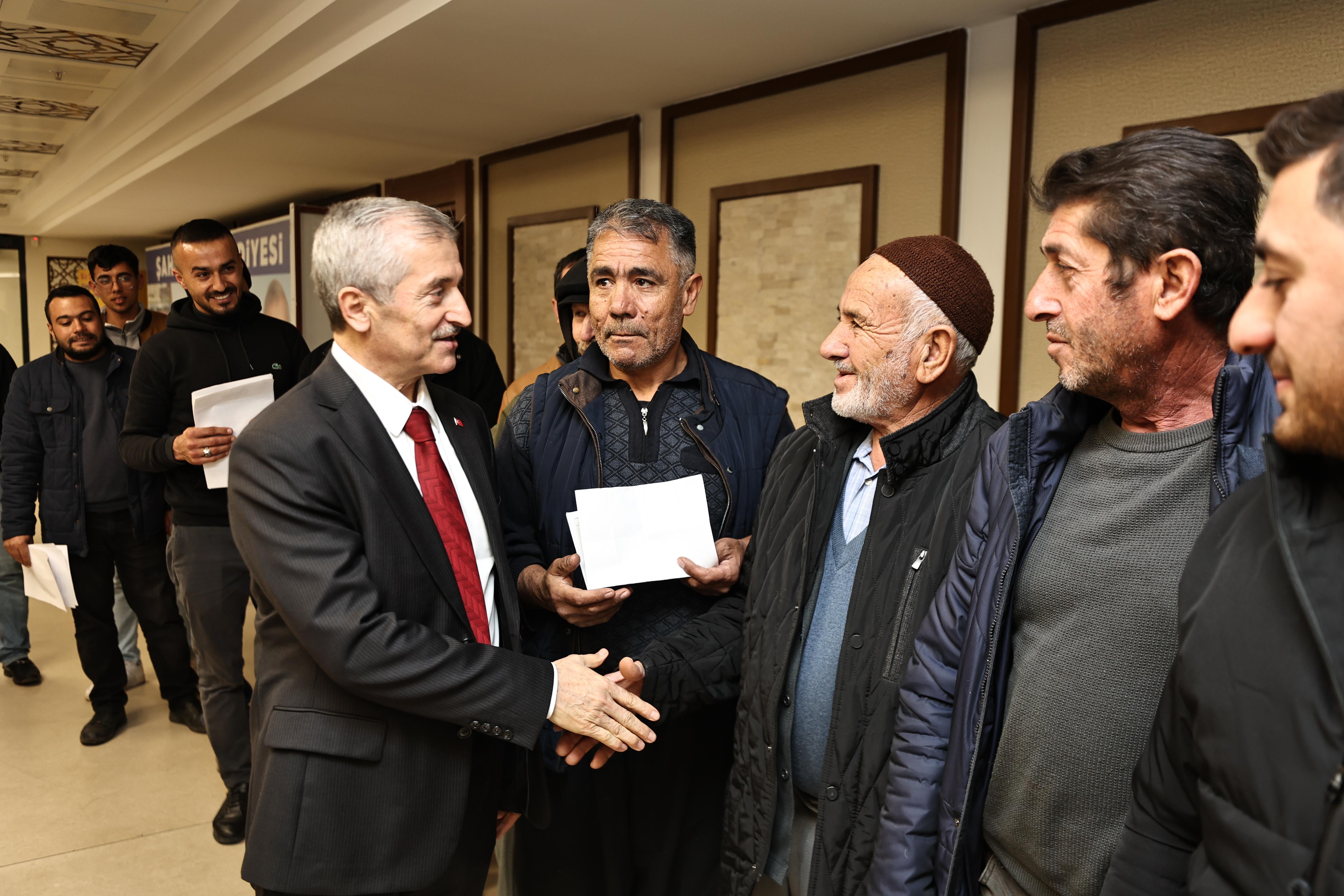 Ba�kan�m�z �ift�ilerle Bir Araya Geldi