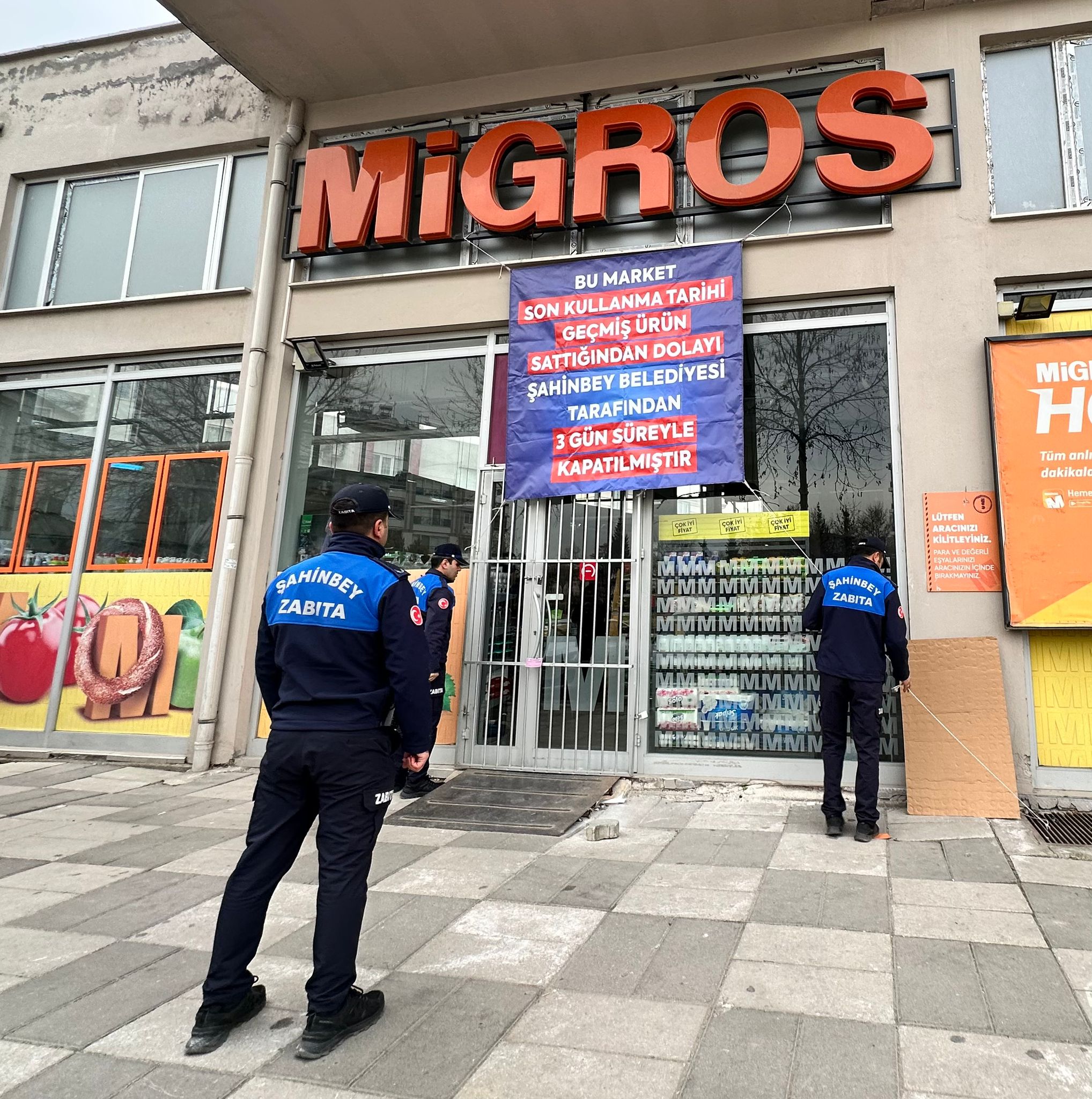 Belediyemiz Mahkeme Karar�yla O Marketi Tekrar Kapatt�