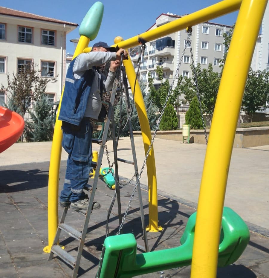  �ahinbey�de Parklara Modern Dokunu�