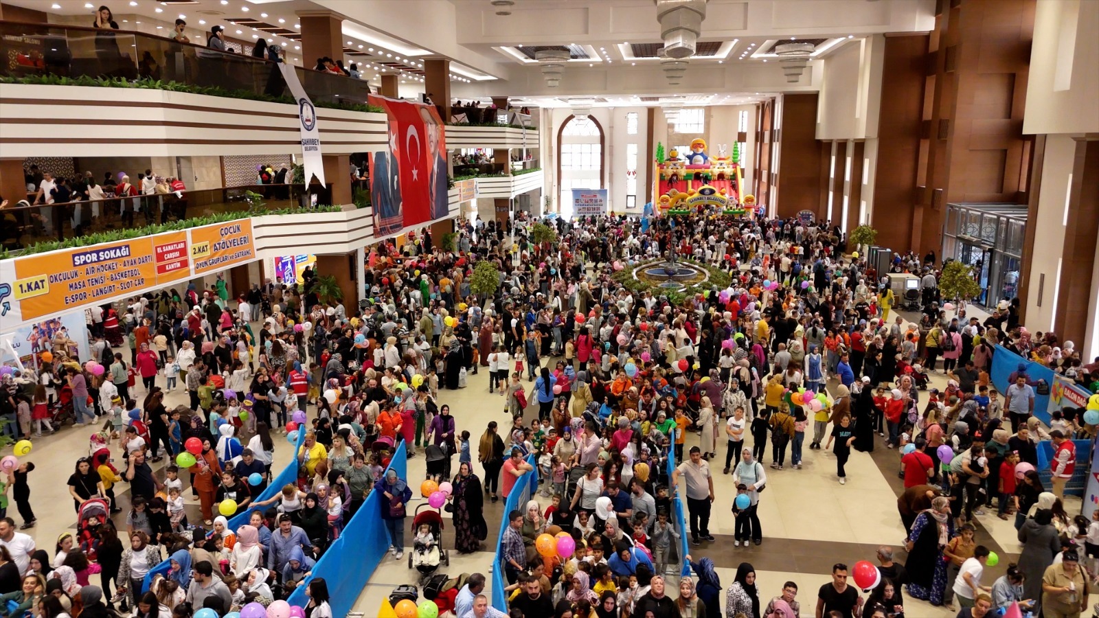 Belediyemizin �ocuk �enli�ine Yo�un �lgi