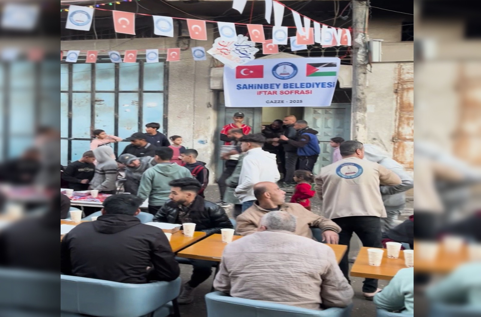 Belediyemizden Gazze�de Karde�lik �ftar�