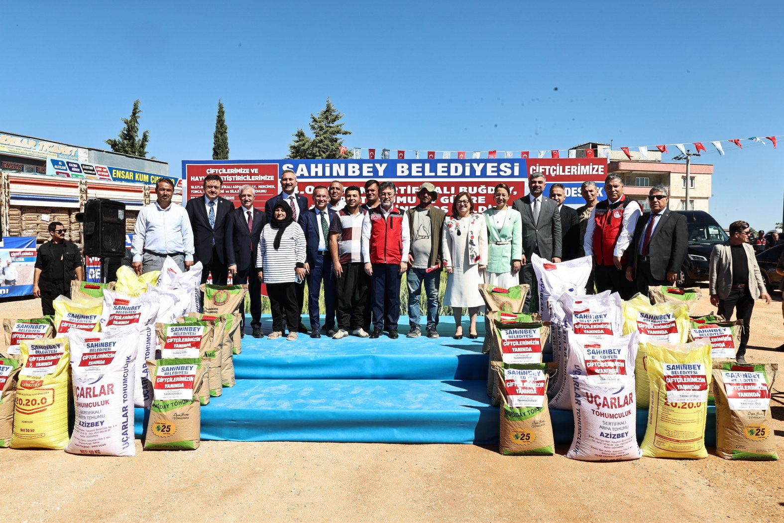 �ift�ilerimize Bu�day ve Arpa Tohumu Deste�i